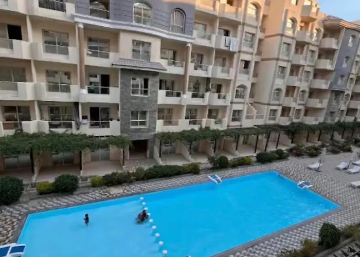Apartman With Balcony In Florenza Luxury With 3 Pools Access At Erabia District-hurghada *