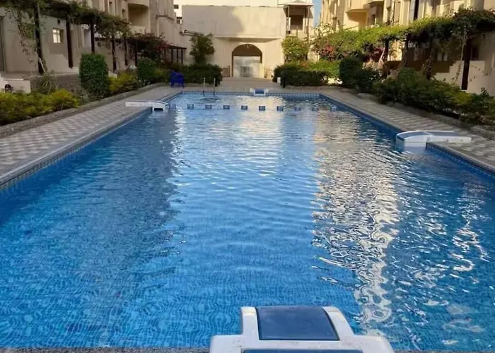 With Balcony In Florenza Luxury With 3 Pools Access At Erabia District-hurghada Apartman